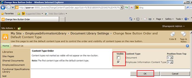 Change new button order